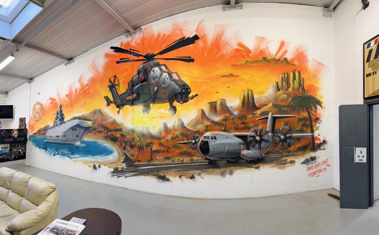 Fresque murale d’entreprise à Strasbourg, Haguenau et Brumath : transformez vos locaux grâce au street art